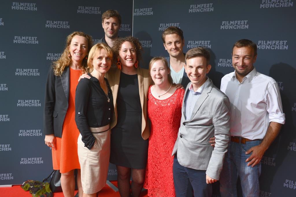 Filmcrew Be my Baby Gruppenbild beim Filmfest München